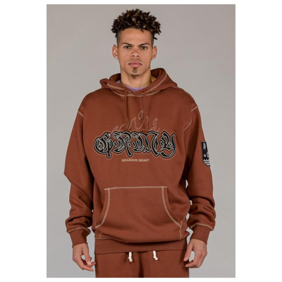 Grimey Ανδρικό φούτερ Fire Route Vintage Hoodie